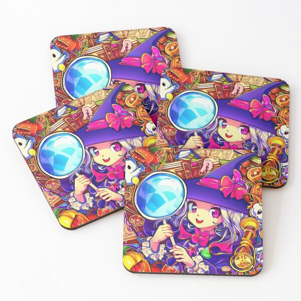 Item preview, Halloween, manga girls with pumpkins designed and sold by gringourmand.