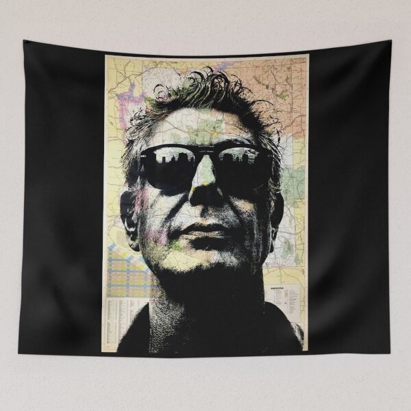 Artikelvorschau, Anthony Bourdain Kunstkarte entworfen und verkauft von eyibovarhaanq.