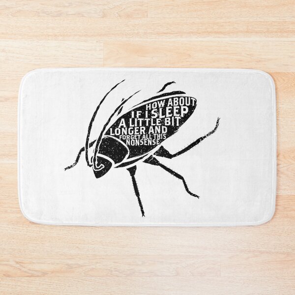 Item preview, Franz Kafka Metamorphosis Quote designed and sold by the50ftsnail.