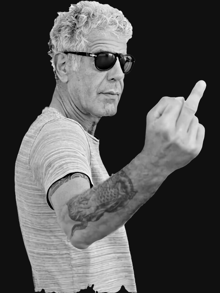 Thumbnail 7 of 7, Classic T-Shirt, Anthony Bourdain Cool  designed and sold by eyibovarhaanq.