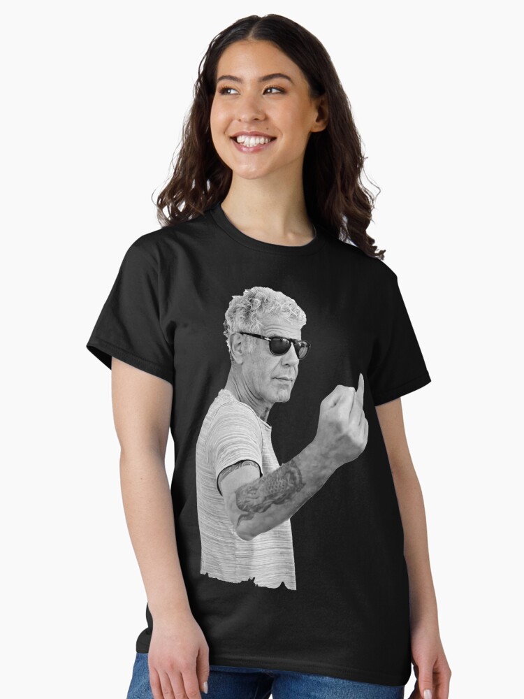 Thumbnail 1 of 7, Classic T-Shirt, Anthony Bourdain Cool  designed and sold by eyibovarhaanq.