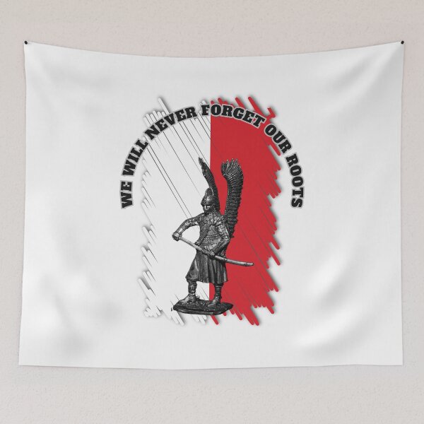 Item preview, Poland's Roots: Flag and Husaria Warrior designed and sold by DranzerSon.