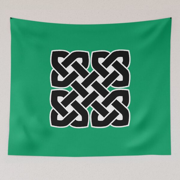 Item preview, Celtic Interwoven Endless Knot Geometric Pattern 2 designed and sold by taiche.