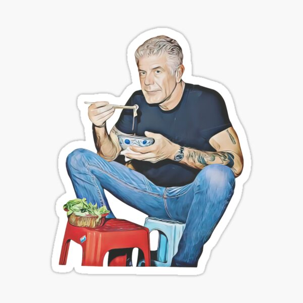 Aperçu de l'œuvre Pièces d'Anthony Bourdain créée et vendue par eyibovarhaanq.