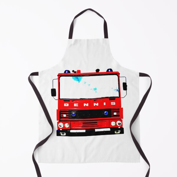 Item preview, Dennis 1980s British classic fire engine red designed and sold by soitwouldseem.
