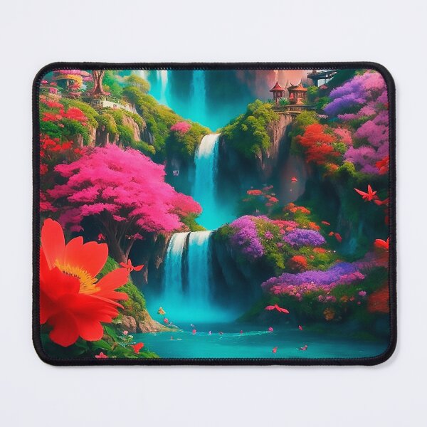 Item preview, landscape vibrant colors 1 designed and sold by UTOPIKA.