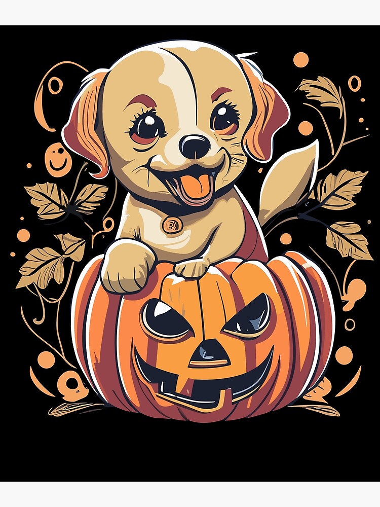 Popular Adorable Happy halloween boo ghost dog decor