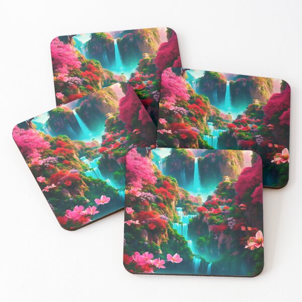 Item preview, paisaje colores vibrantes 2 designed and sold by UTOPIKA.