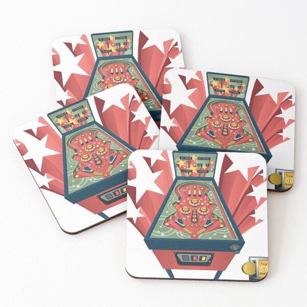 Item preview, Retro 70's Pinball Design  designed and sold by DukeGroovy.