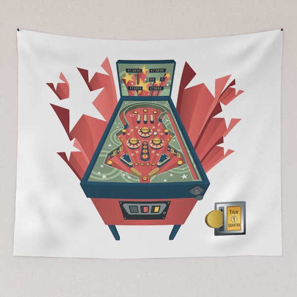 Item preview, Retro 70's Pinball Design  designed and sold by DukeGroovy.