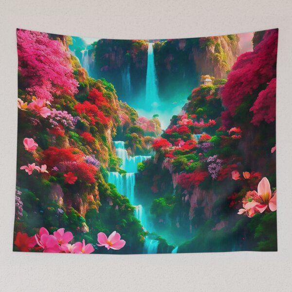 Item preview, landscape vibrant colors 2 designed and sold by UTOPIKA.