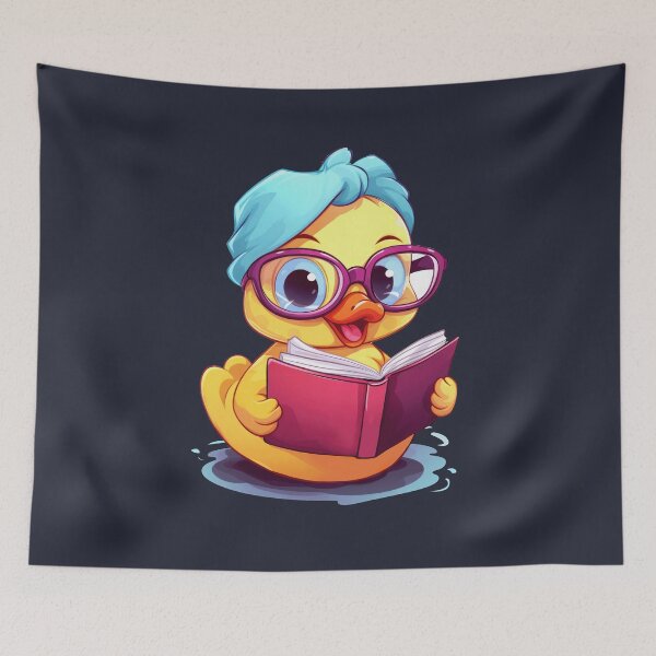 Item preview, Rubber duck, reading designed and sold by DerSenat.