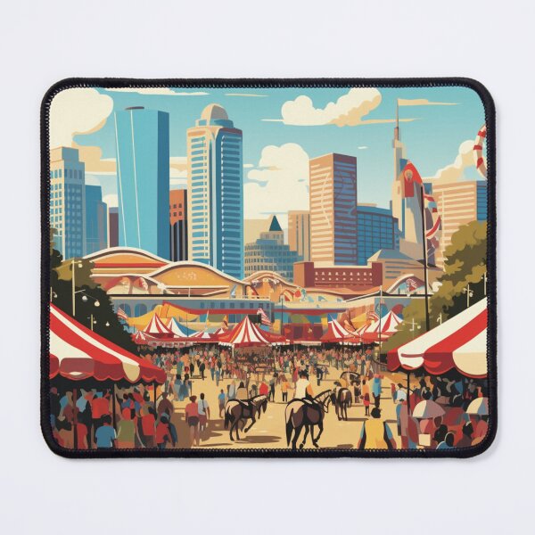 Item preview, A Vintage Travel Illustration of Calgary - Canada  designed and sold by GoodOldVintage.