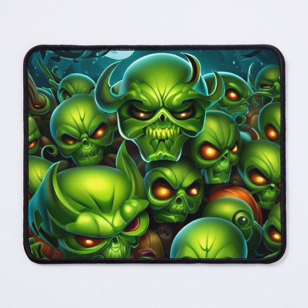 Item preview, Poisonous green skulls or are they aliens from other worlds? designed and sold by gringourmand.