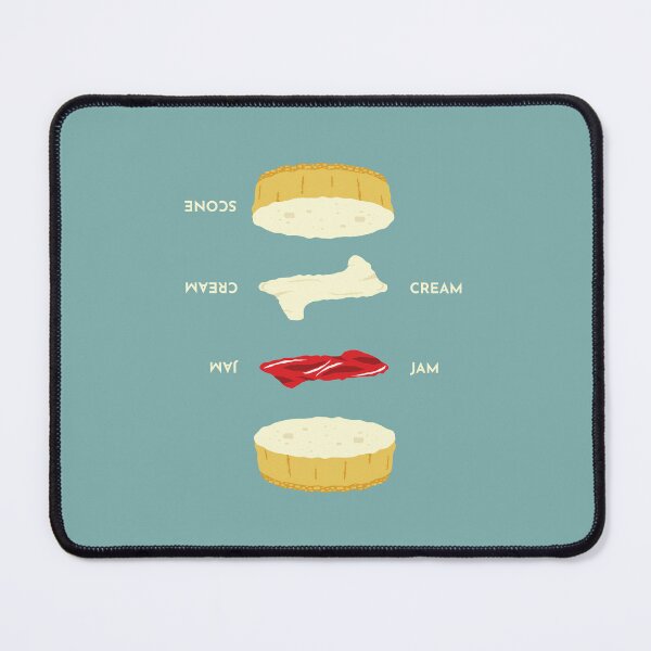 Item preview, Scone Devon Vs Cornwall designed and sold by the50ftsnail.