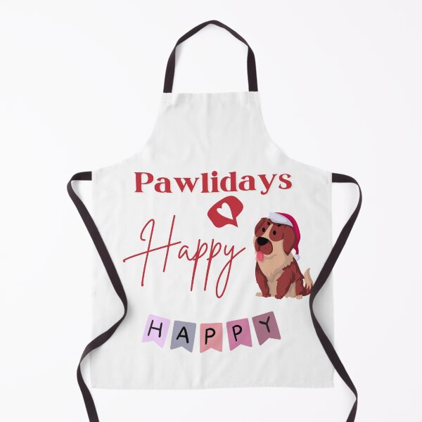 Item preview, Dog happy pawlidays designed and sold by PawverseDesigns.