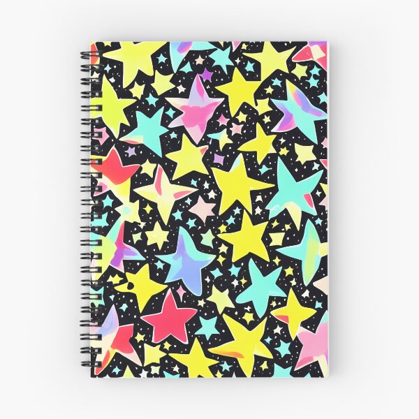 Item preview, colorful star print designed and sold by KHWD.