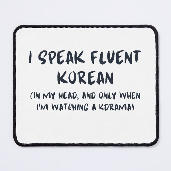 Item preview, I speak fluent Korean designed and sold by addict2reading.