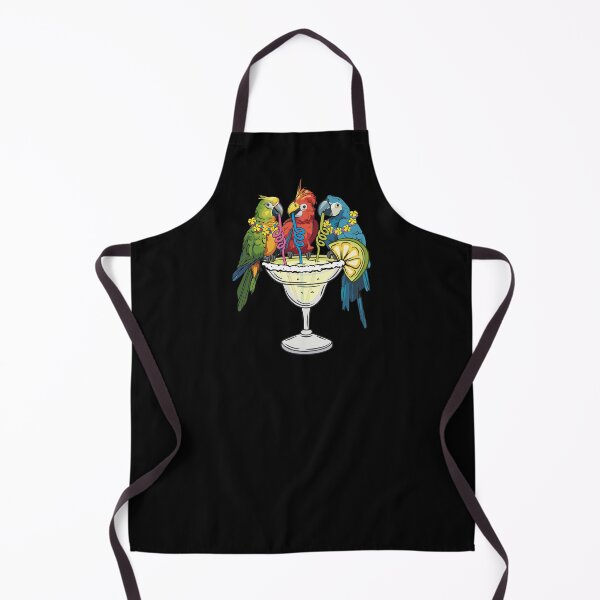Item preview, Colourful Parrots Drinking Margarita Funny Vacation Vibe Cruise Ship designed and sold by alenaz.