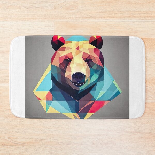 Item preview, GeoGrizzly designed and sold by GetCubedArt.