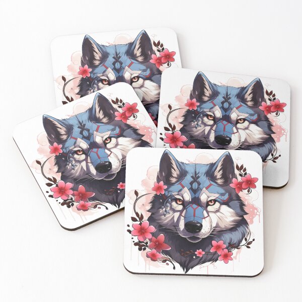 Item preview, Akita, Neo-traditional designed and sold by MendaciousMina.