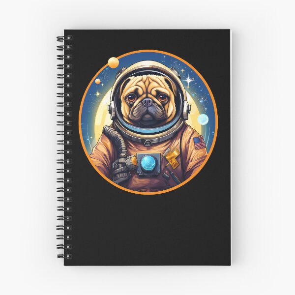 Item preview, Pug In Space Astronaut Dog designed and sold by Basti09.