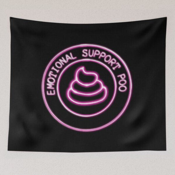Item preview, Emotional Support Poo designed and sold by RollmcSroll.
