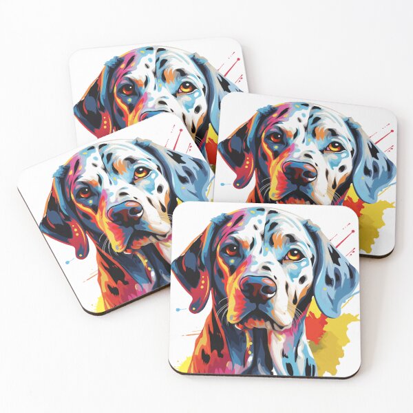 Item preview, Dalmatian, Watercolor painting, Bright, Colorful, designed and sold by MendaciousMina.