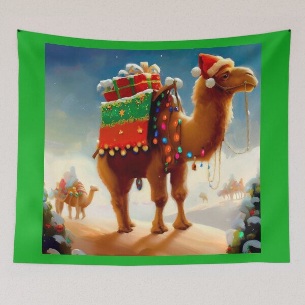 Item preview, Christmas Camel 2 designed and sold by CrankyOldDude.