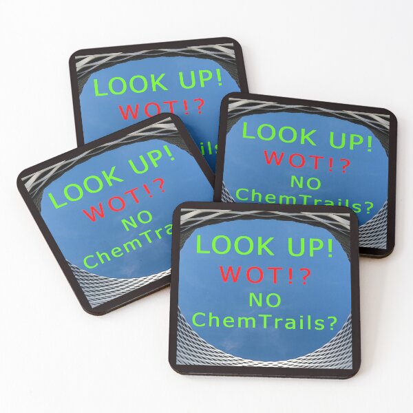Item preview, Look UP - WOT - No ChemTrails designed and sold by alien almanac.