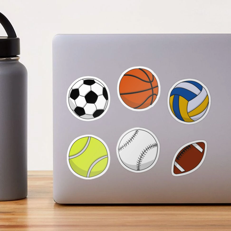 Sports Water Bottle, Basketball, Football, Soccer, Volleyball, Pop