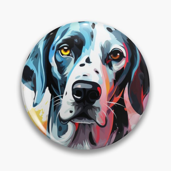 Artikelvorschau, Dalmatian, Watercolor painting, Bright, Colorful, entworfen und verkauft von MendaciousMina.