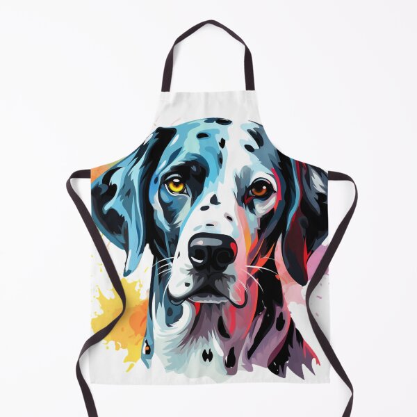 Artikelvorschau, Dalmatian, Watercolor painting, Bright, Colorful, entworfen und verkauft von MendaciousMina.