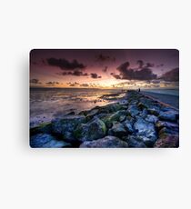 The Sunset Path Canvas Print