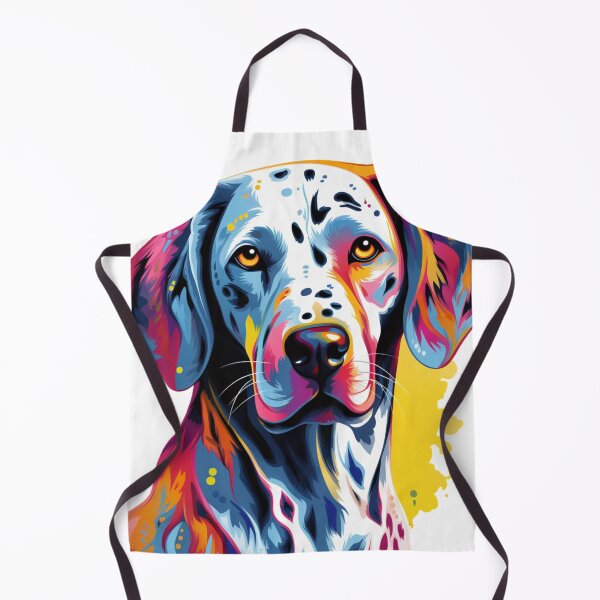 Artikelvorschau, Dalmatian, Watercolor painting, Bright, Colorful, entworfen und verkauft von MendaciousMina.
