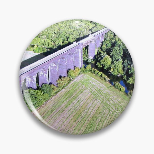 Item preview, Aerial photograph of Conisbrough Railway Viaduct in South Yorkshire designed and sold by Terry Senior.