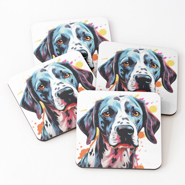 Artikelvorschau, Dalmatian, Watercolor painting, Bright, Colorful, entworfen und verkauft von MendaciousMina.