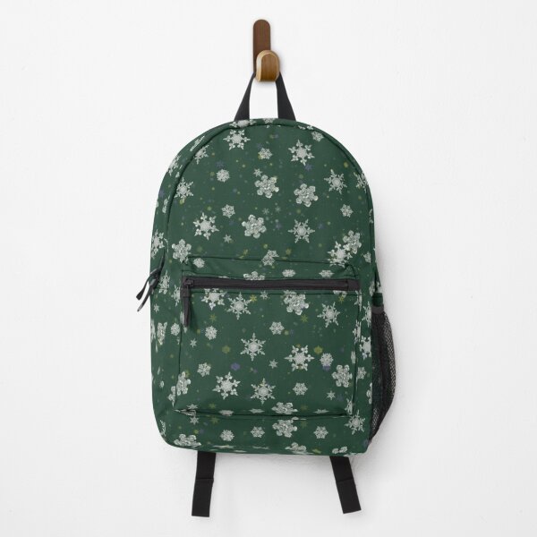 Item preview, Snowflakes on a green background. designed and sold by Natalia Ruzhyna.