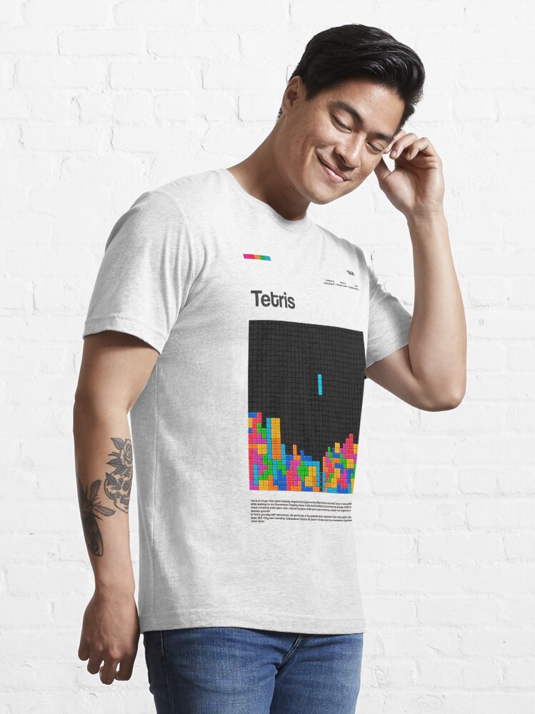 Tetris video game poster