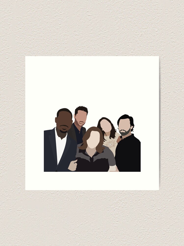"This Is Us" Art Print for Sale by gabbypro Redbubble