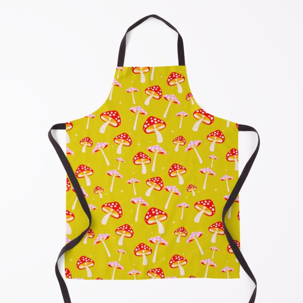 Item preview, Magic Muchroom Trippy Hocus Pocus Pattern Gold designed and sold by the-dinsdale.