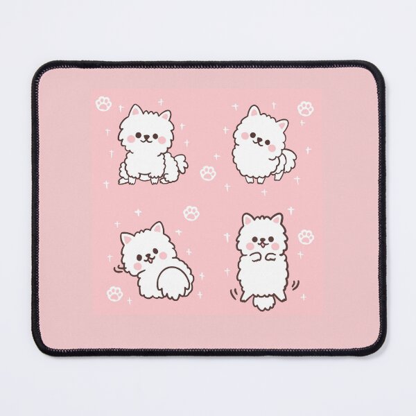 Item preview, The little white dog designed and sold by Mad Eleine.