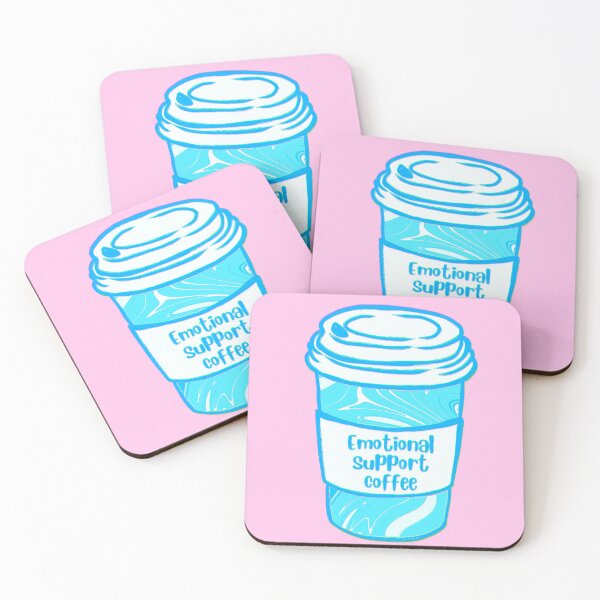 Item preview, Emotional Support Coffee designed and sold by RollmcSroll.