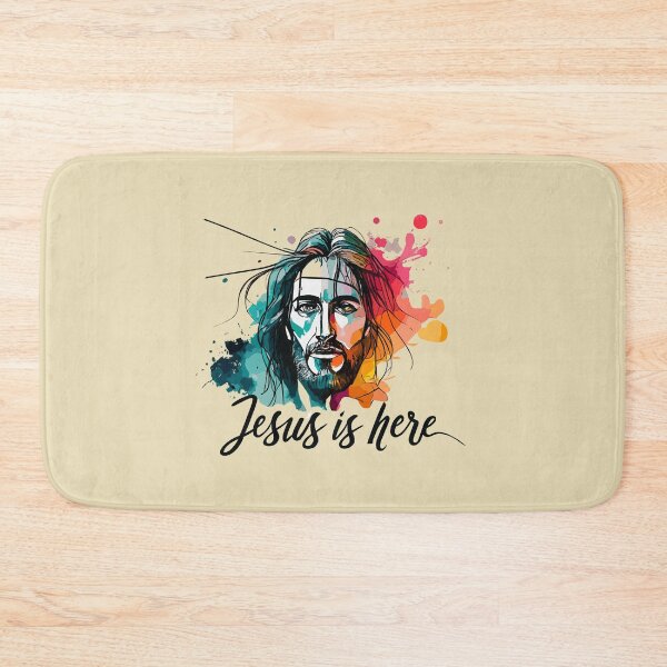 Item preview, JESUS IS HERE,MOM, DAD, GIFT, PYJAMAS designed and sold by carlos crane.