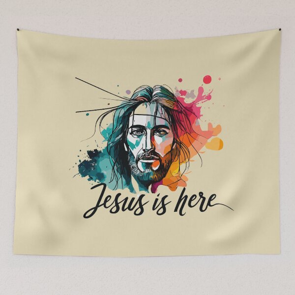Item preview, JESUS IS HERE,MOM, DAD, GIFT, PYJAMAS designed and sold by carlos crane.