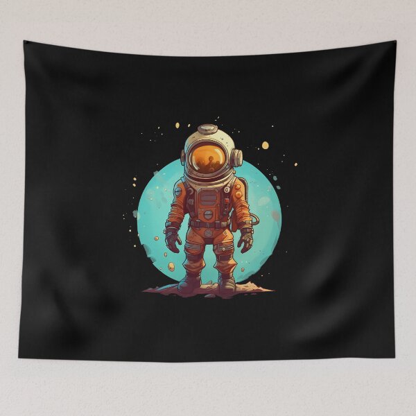 Artikelvorschau, Astronaut entworfen und verkauft von titanosdesign.