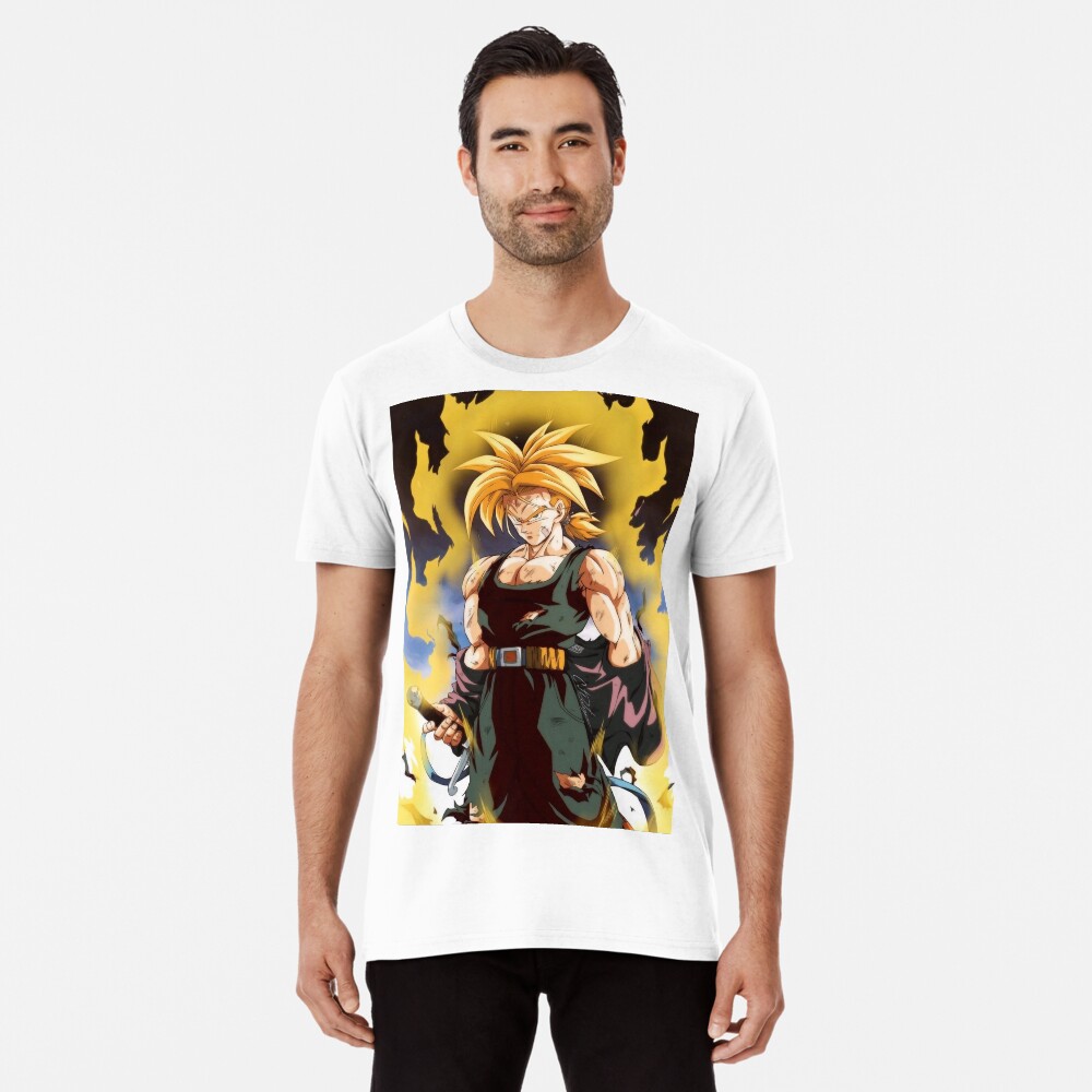 Trunks ssj 1 Sticker by Emmanuel Den Dauw