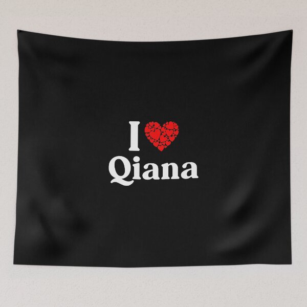 Item preview, Qiana Heart - I Love Qiana designed and sold by MiraclePitts.