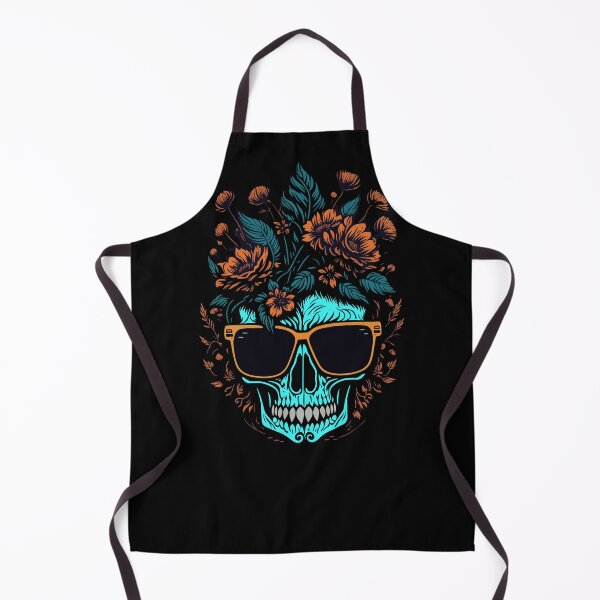 Item preview, Turquoise Skull Bloom designed and sold by FocusChillax.