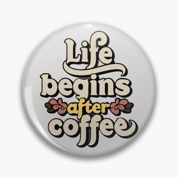 Item preview, Life begins after coffee Design for coffee lovers designed and sold by emaga.